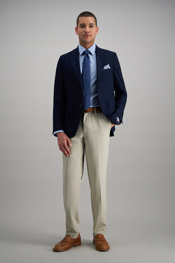 Haggar Smart Wash® Dress Shirt - Blue Light Blue