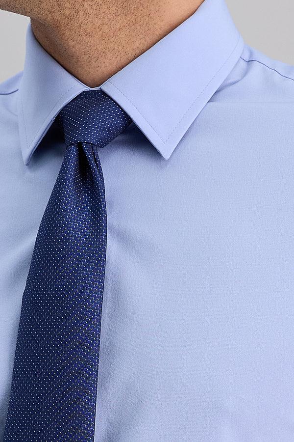 Haggar Smart Wash® Dress Shirt - Blue Light Blue