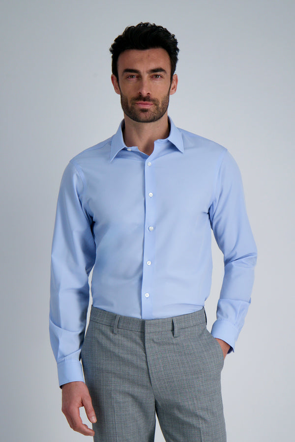 haggar Smart Wash® Dress Shirt - Blue Light Blue