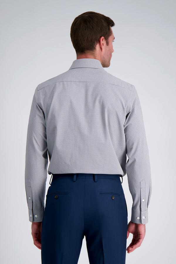 Haggar Smart Wash® Dress Shirt - Grey Check Grey
