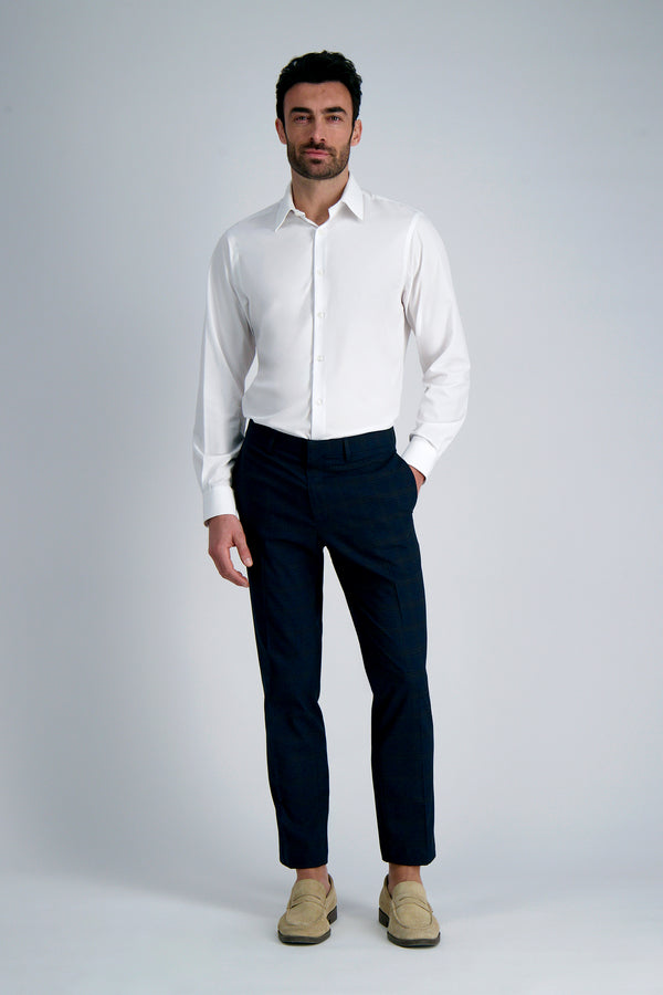 Haggar Smart Wash® Dress Shirt - White White