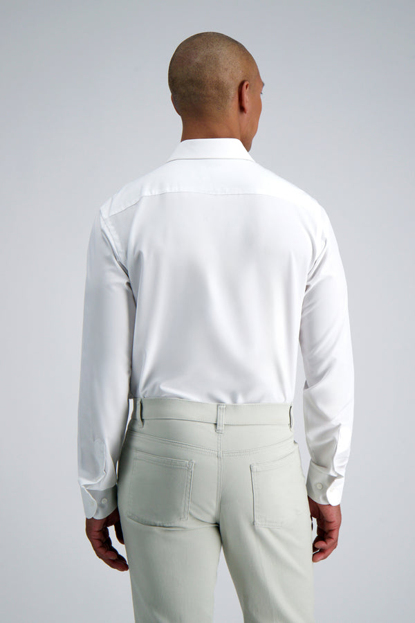 Haggar Smart Wash® Dress Shirt - White White