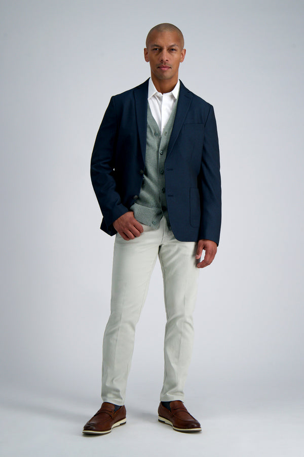 Haggar Smart Wash® Dress Shirt - White White