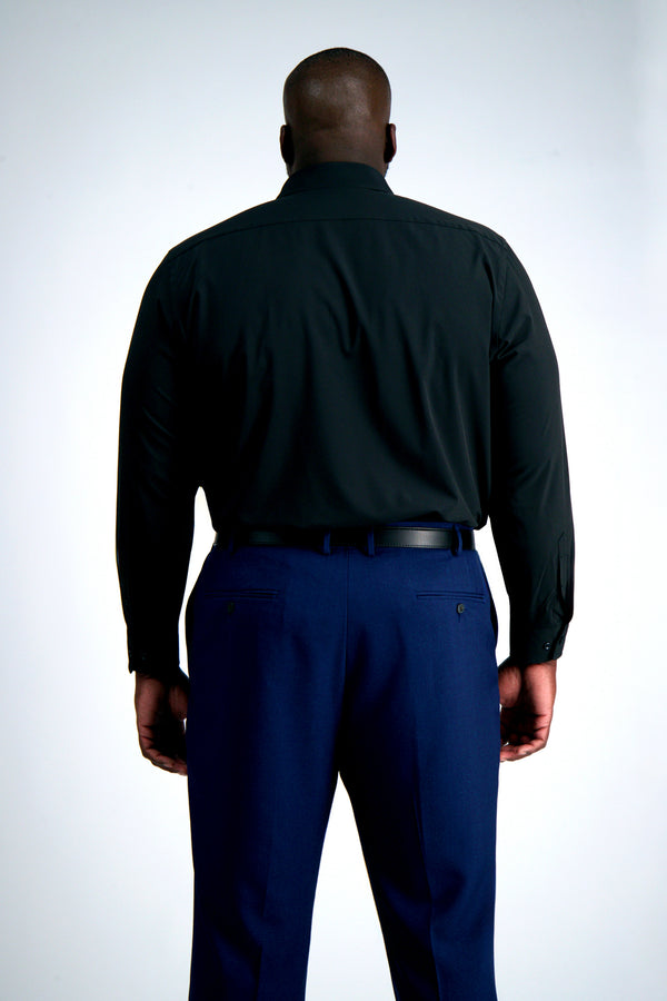 Haggar Smart Wash® Tall Dress Shirt - Black Black