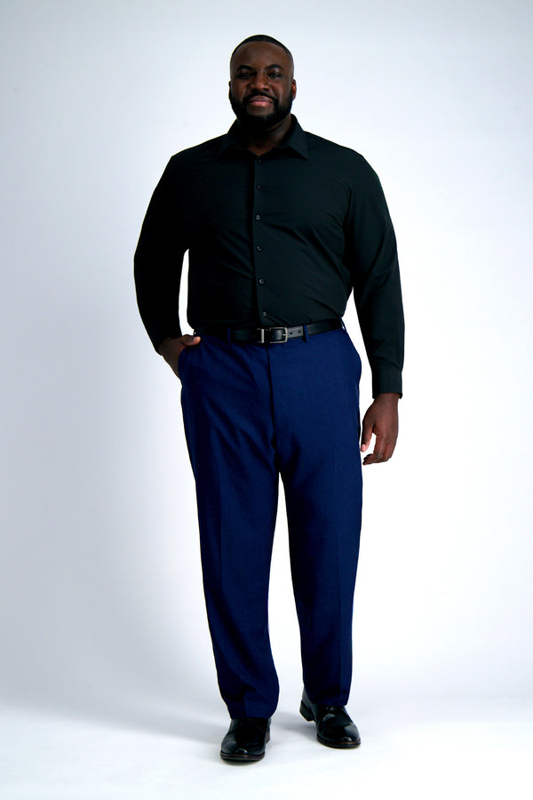 Haggar Smart Wash® Tall Dress Shirt - Black Black