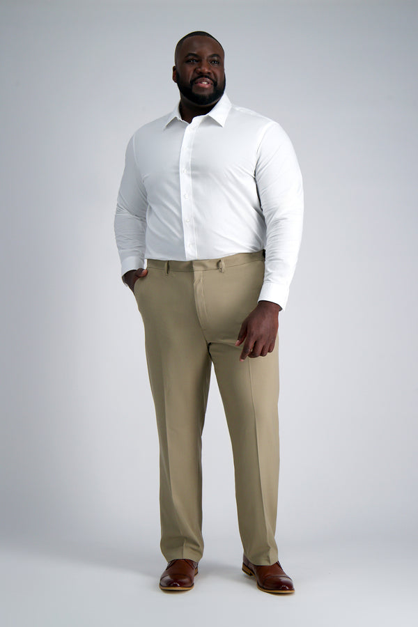 Haggar Smart Wash® Tall Dress Shirt - White White
