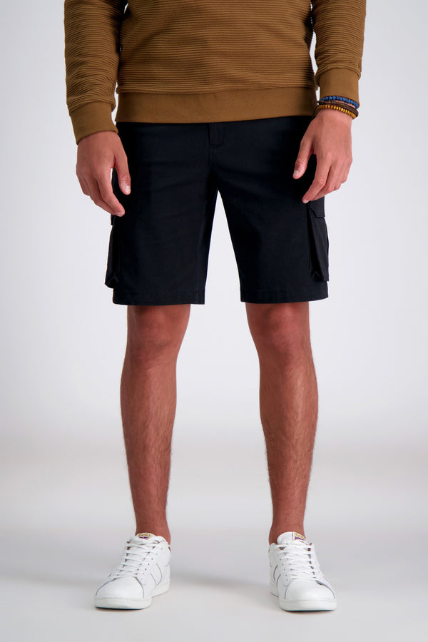 Haggar Stretch Cargo Short With Tech Pocketㅤ Olive