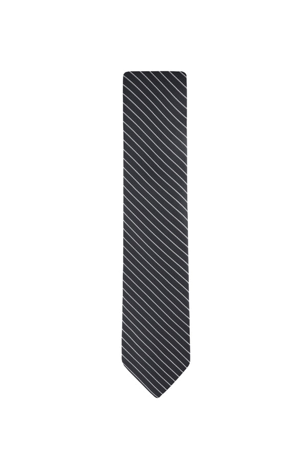 Haggar Tadeo Pin Stripe Tie Black