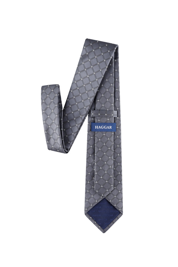 Haggar Tanner Grid Tie Black