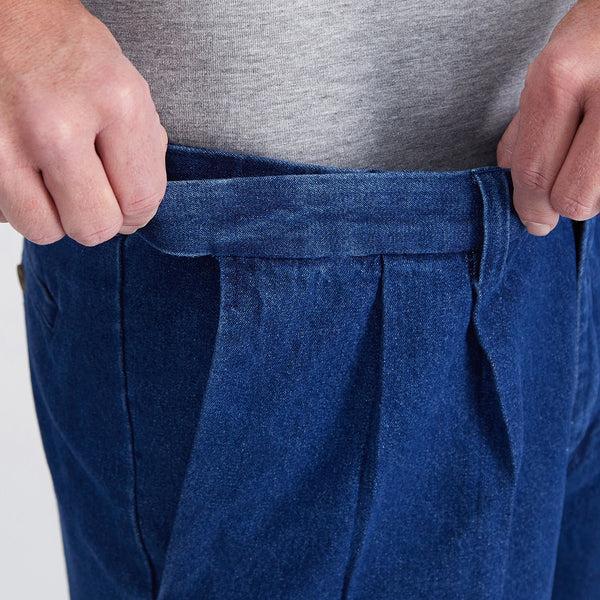Haggar Work To Weekend® Denim Short Dark Blue