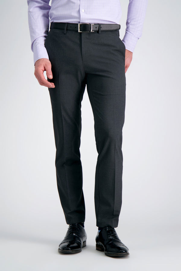 Haggar J.M. Haggar 4-Way Dress Pant Charcoal Heather