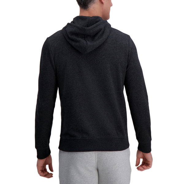 Haggar Long Sleeve Pullover Hoodie Charcoal Heather