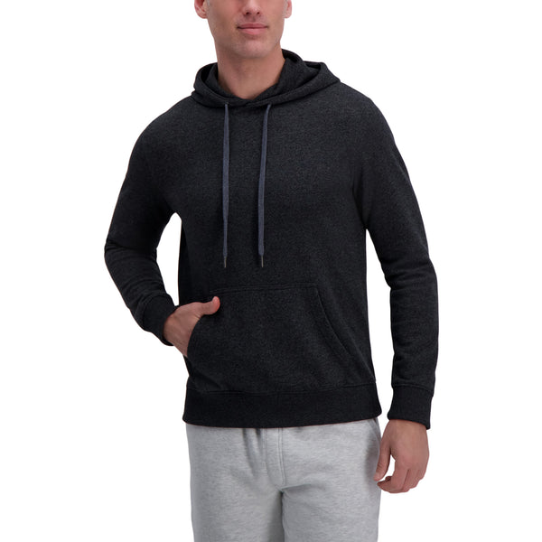 haggar Long Sleeve Pullover Hoodie Charcoal Heather