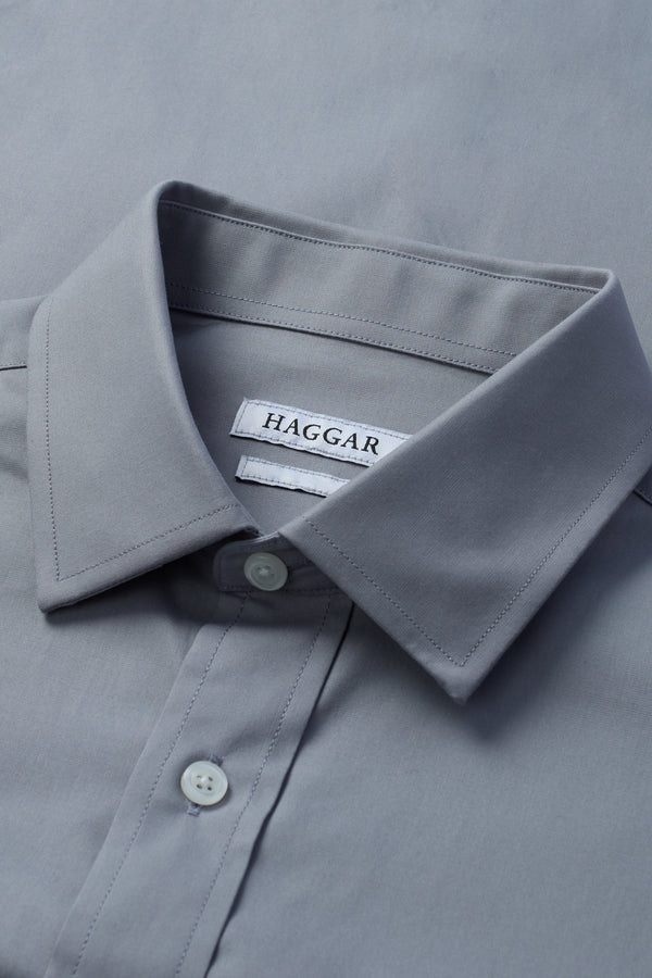 Haggar Premium Comfort Big Dress Shirt - Charcoal Graphite