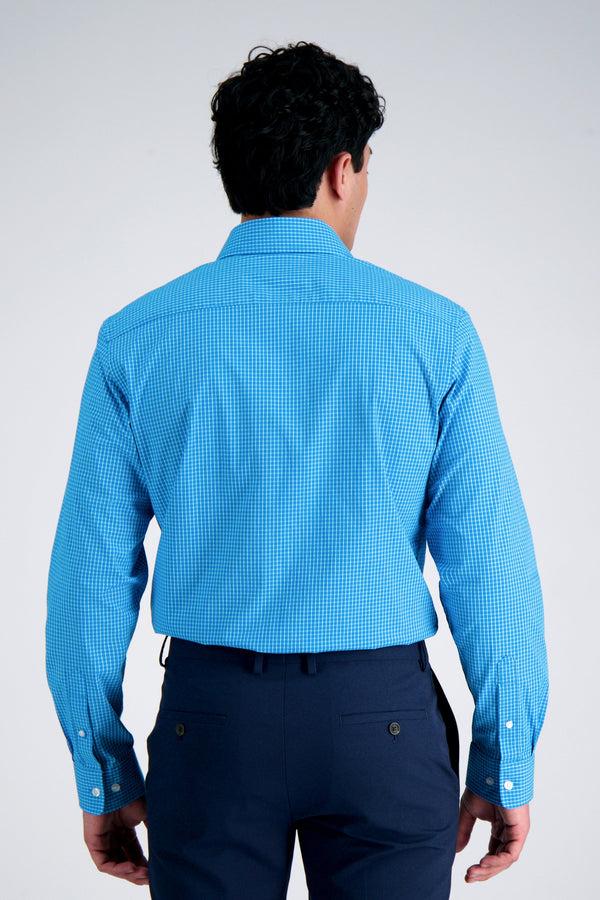 Haggar Premium Comfort Dress Shirt - Aqua Turquoise / Aqua