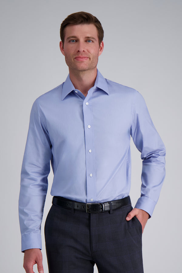 haggar Premium Comfort Dress Shirt - Light Blue Light Blue