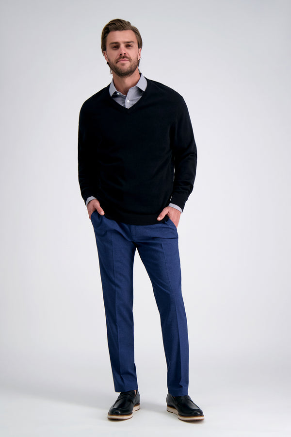 Haggar Premium Comfort Performance Cotton Dress Shirt - Charcoal Graphite