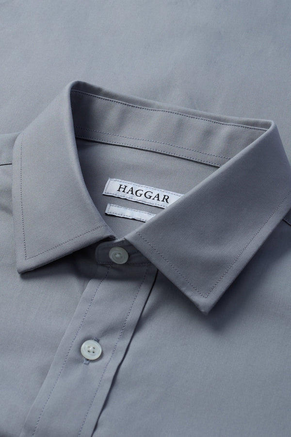 Haggar Premium Comfort Tall Dress Shirt - Charcoal Graphite