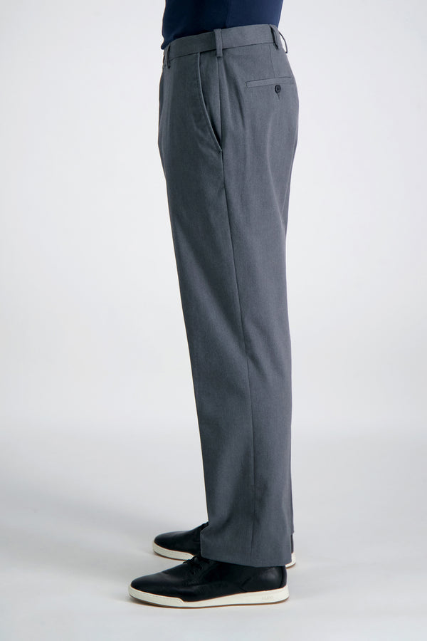 Haggar Premium No Iron Khaki Heatherㅤ Charcoal Heather