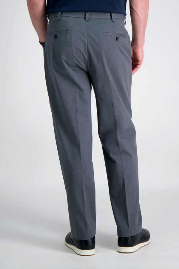Haggar Premium No Iron Khaki Heatherㅤ Charcoal Heather
