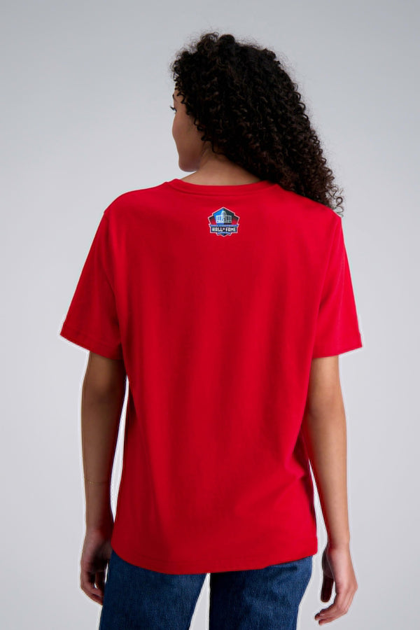 Haggar Pro Football Hall Of Fame X Haggar - Vintage Player Graphic Tee Silver