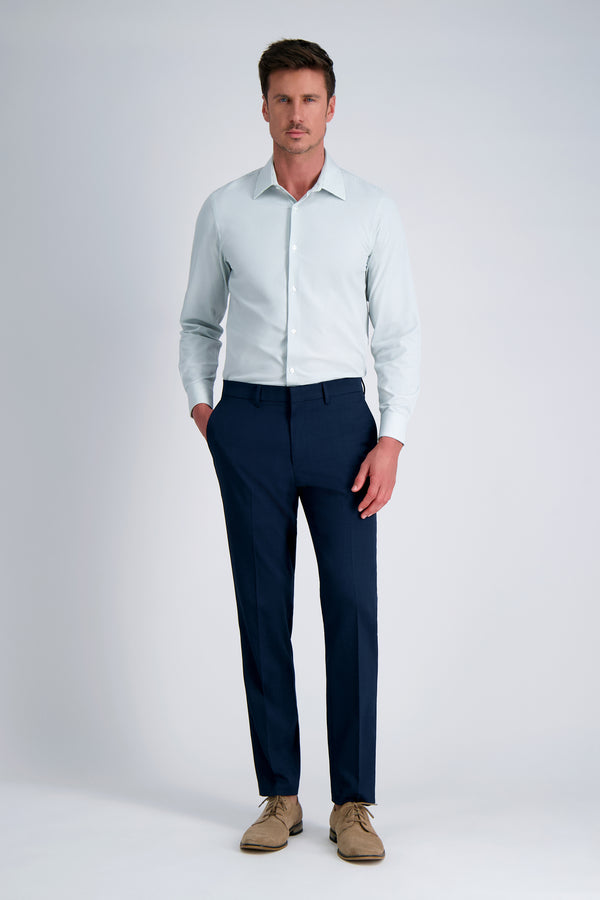 Haggar Smart Wash® Dress Shirt - Dark Green Check Dark Green