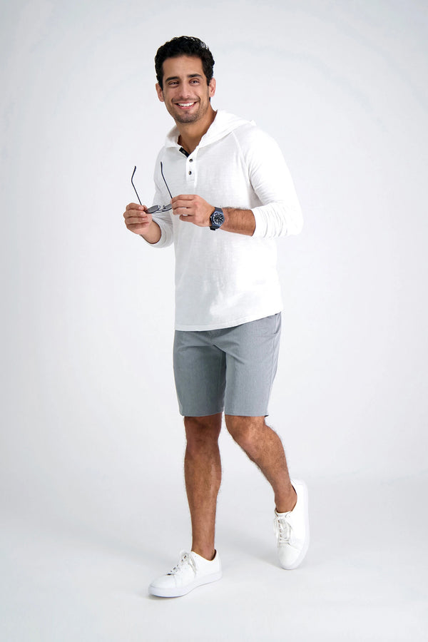 haggar The Active Series™ Melange Board Short Graphite