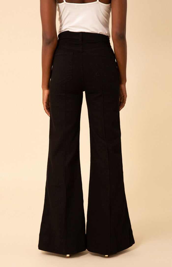 Hale Bob Blake Flare Leg Denim Trouser Made In California