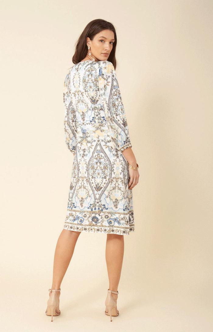 Hale Bob Adelia Jersey Dress Beaded