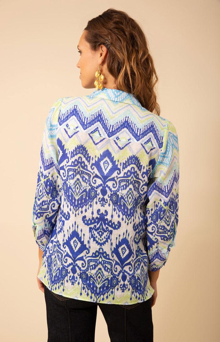 Hale Bob Adelyn Linen Top