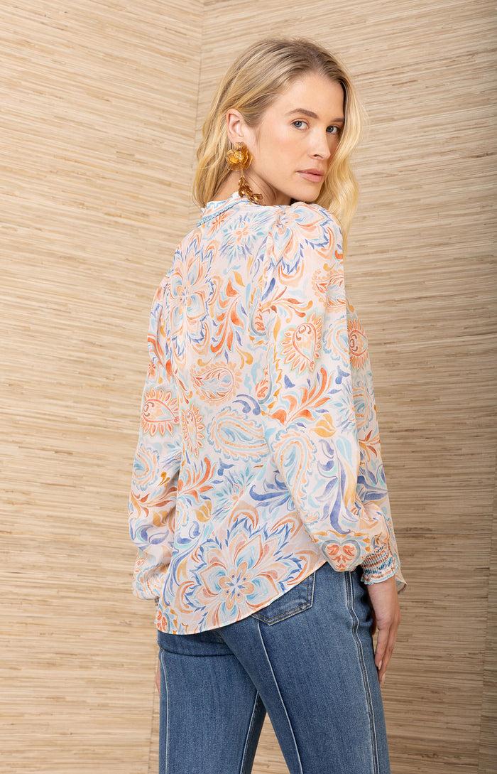 Hale Bob Adrianna Silk Top