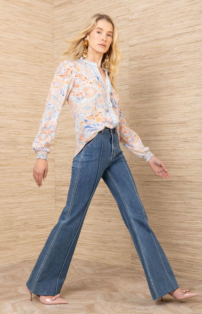 Hale Bob Adrianna Silk Top