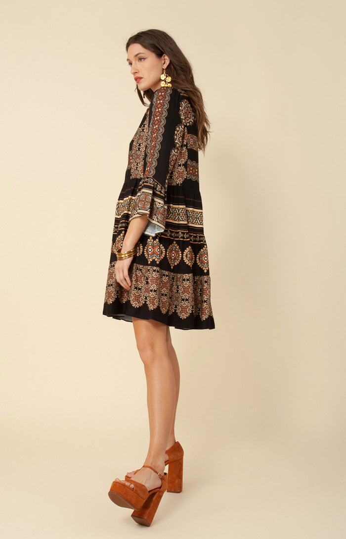 Hale Bob Agathe Twill Dress