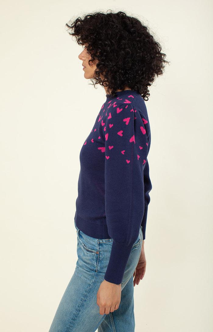 Hale Bob Aimee Jacquard Sweater
