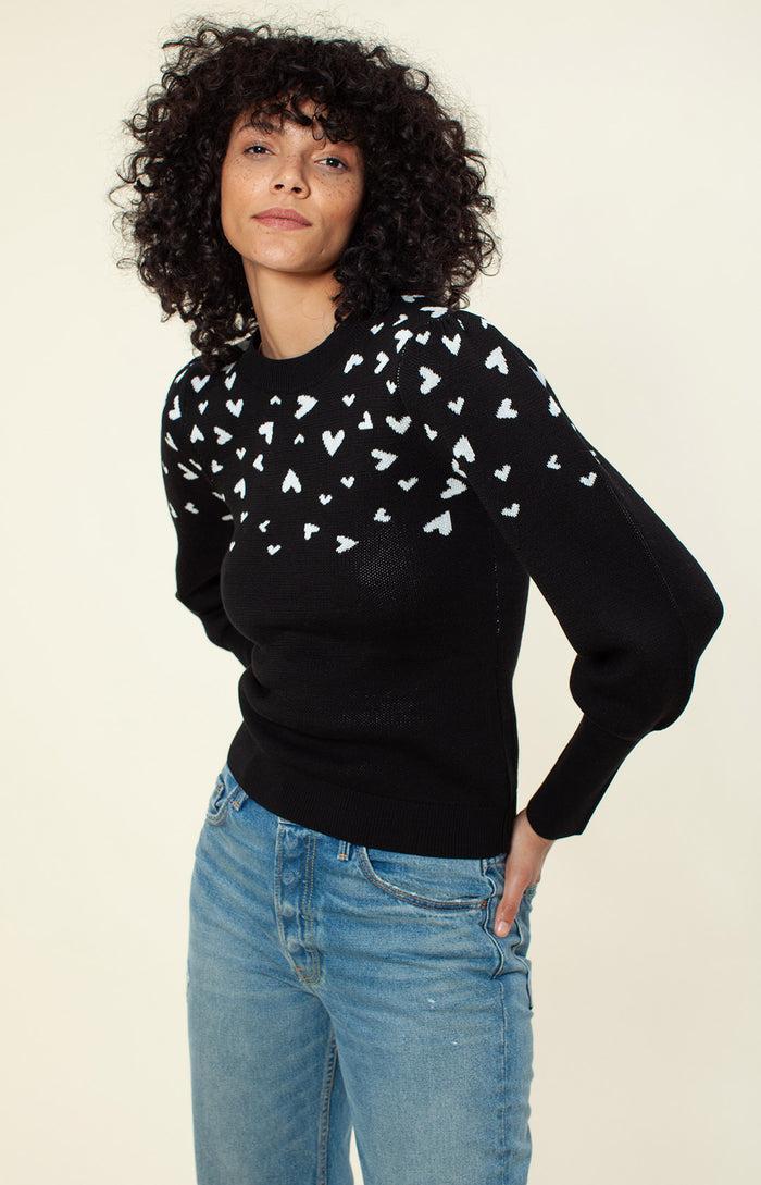 Hale Bob Aimee Jacquard Sweater
