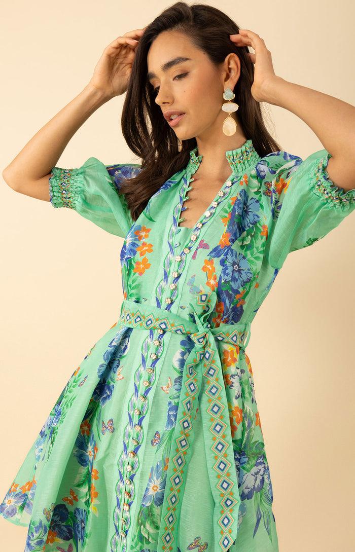 Hale Bob Alaiya Organza Dress