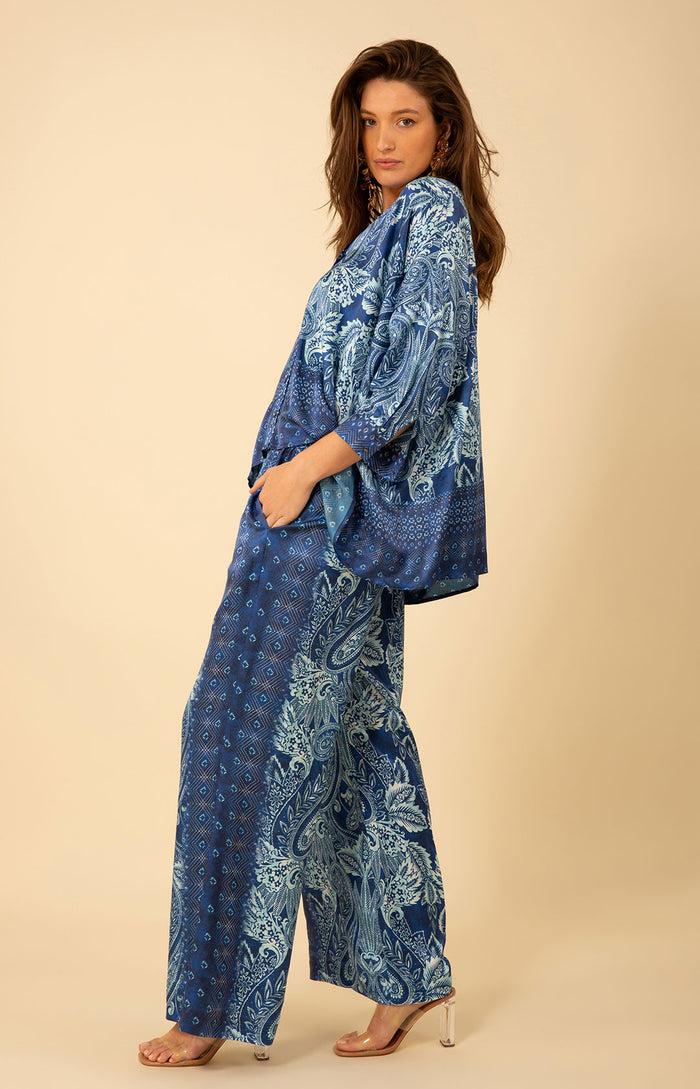 Hale Bob Alayah Oversized Scarf Top