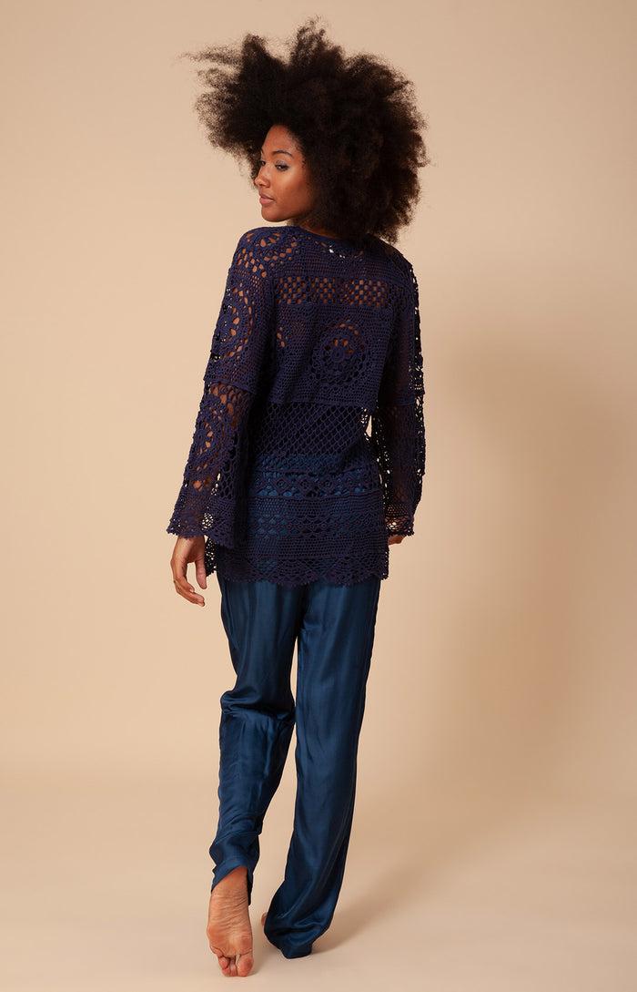 Hale Bob Alexane Crochet Top