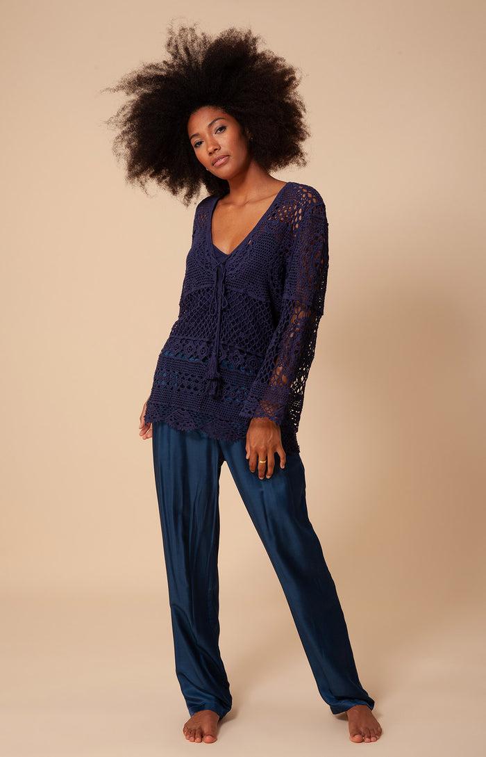 hale bob Alexane Crochet Top