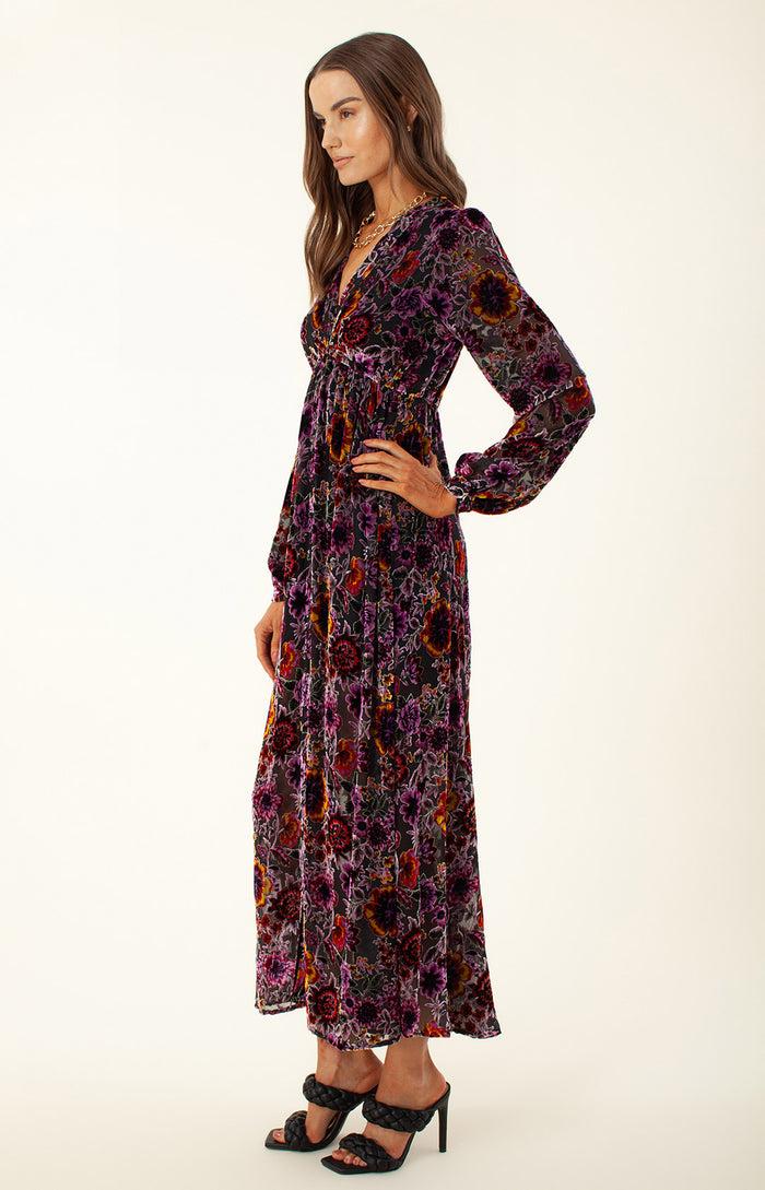 Hale Bob Alice Silk Maxi Dress