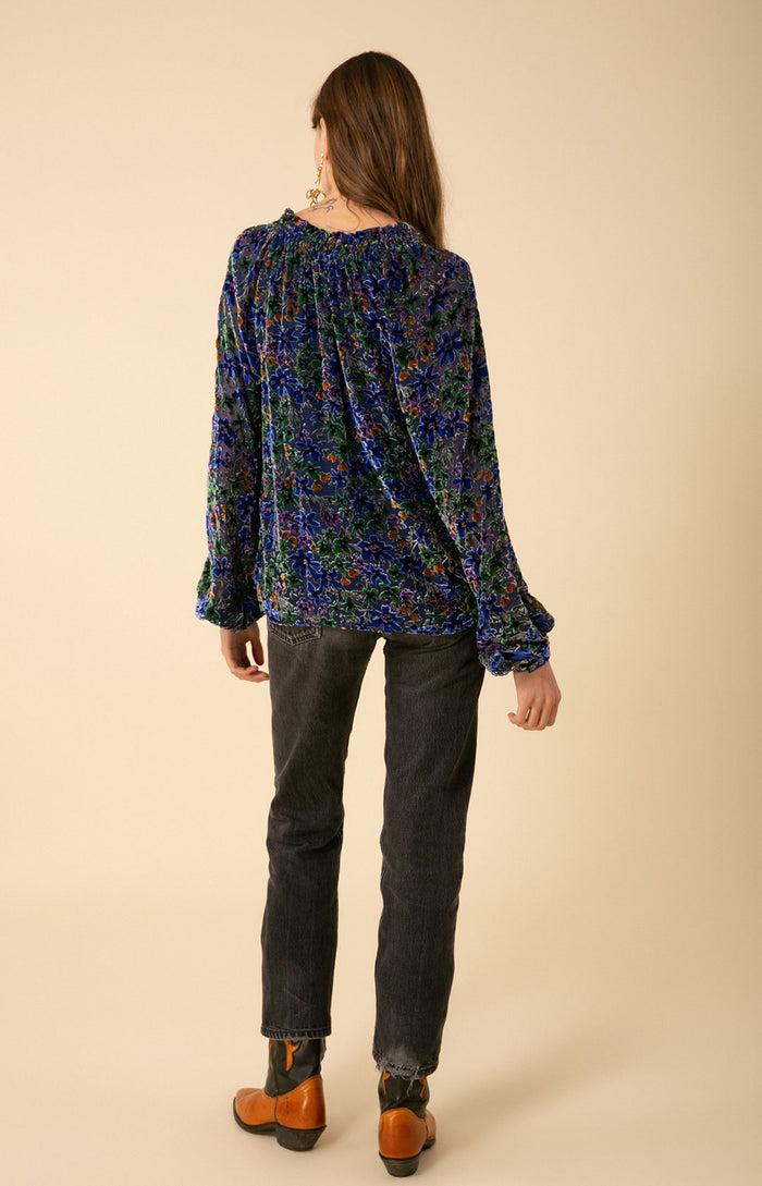 Hale Bob Alicia Velvet Burnout Top
