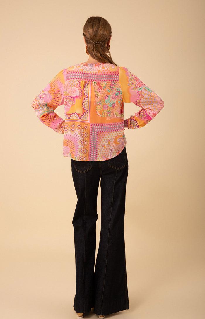 Hale Bob Alina Silk Top