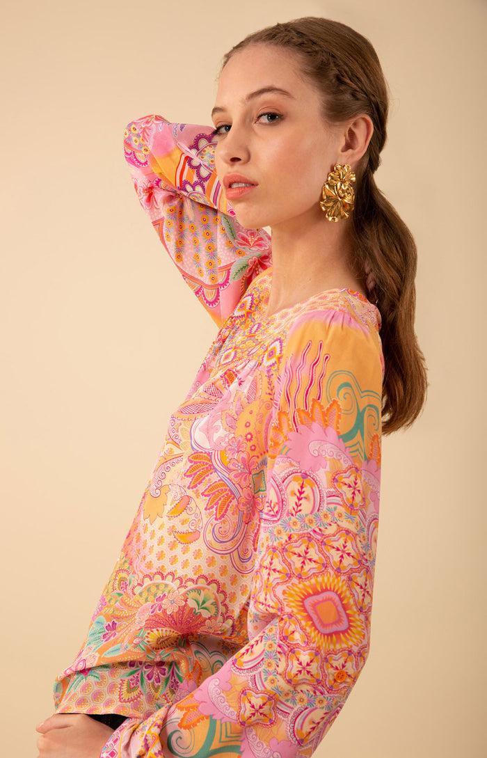 Hale Bob Alina Silk Top