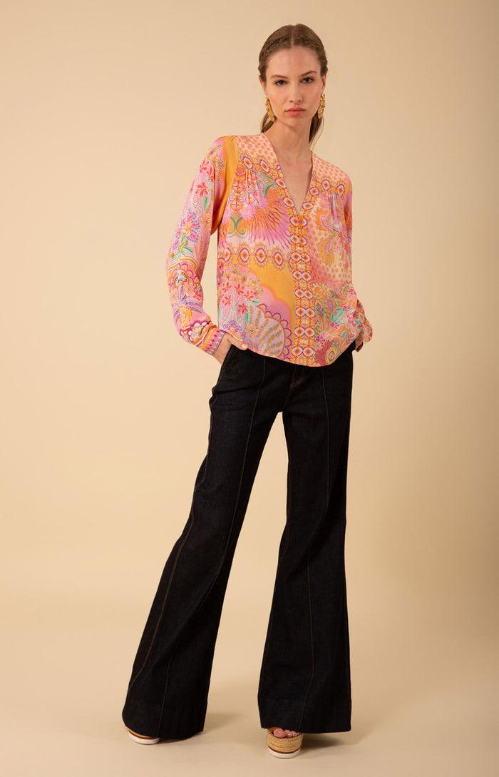 hale bob Alina Silk Top