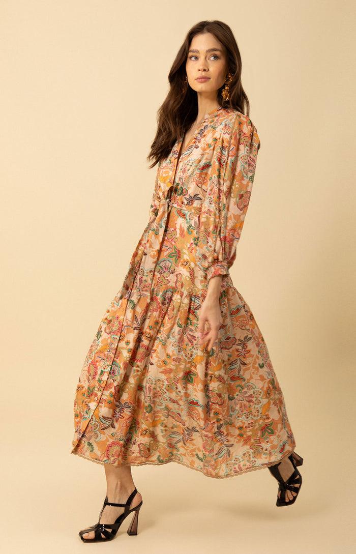 Hale Bob Allie Linen Dress