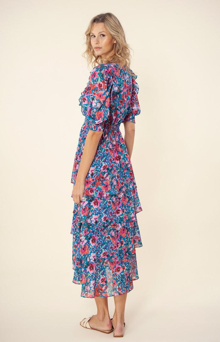 Hale Bob Amareli Tiered Dress