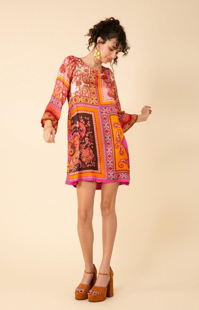 hale bob Ambre Charmeuse Dress
