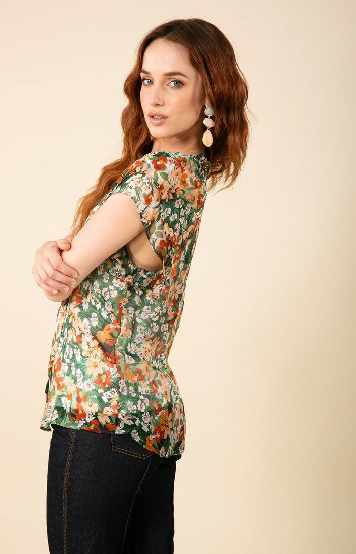 Hale Bob Amina Chiffon Top