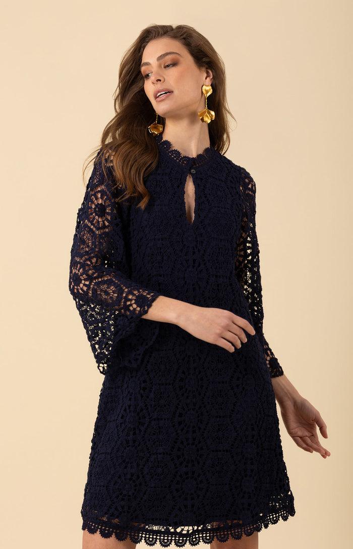 Hale Bob Amirah Crochet Dress