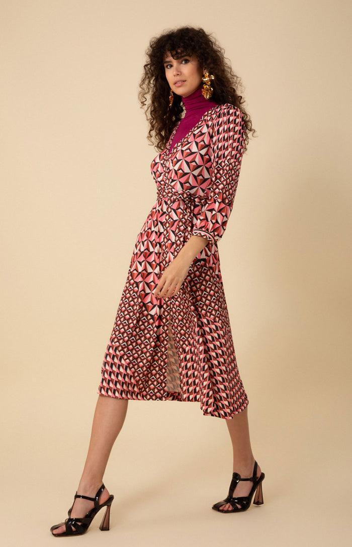 Hale Bob Anaya Wrap Dress